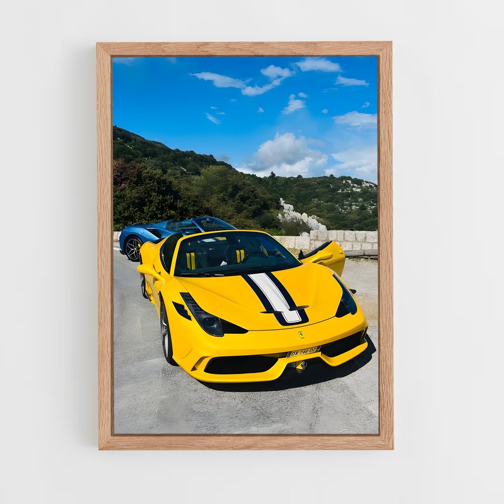 Poster speciale aperta – affiche Ferrari (vue 4)